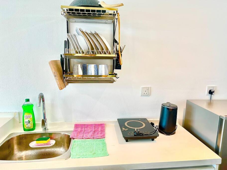 G 1-5Pax Cozy Home Trefoil Setia Alam 100Mps Wifi & Tv Sccc Kültér fotó